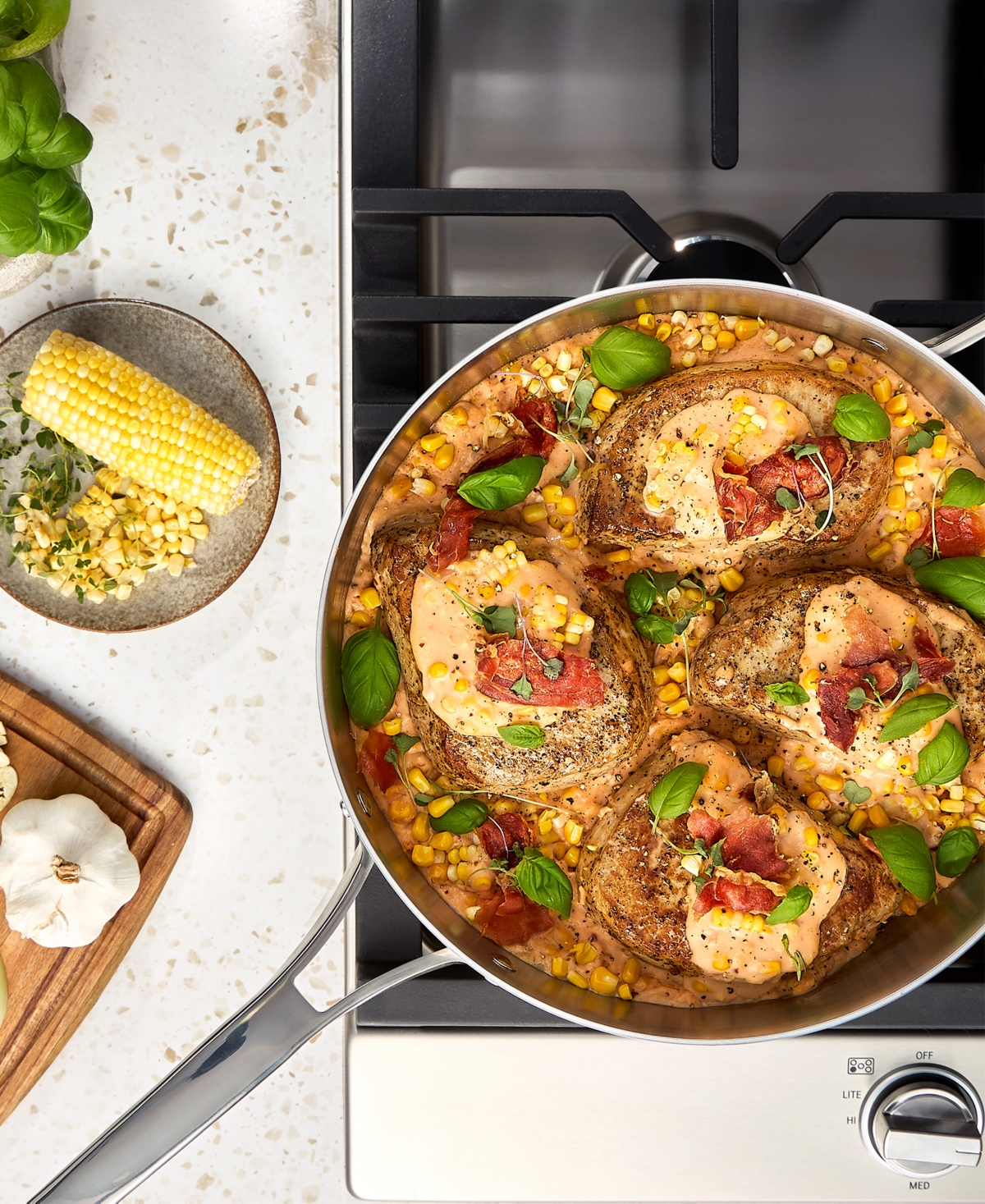 Calphalon Premier Stainless Steel -Piece Cookware Set