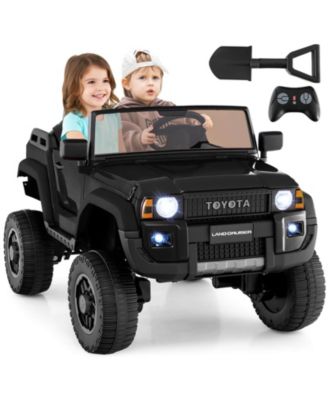 Outdoor & Ride On Toys 24V 2 Seater Ride on Car for Kids Licensed Toyota LC250 Ride on Truck with Remote