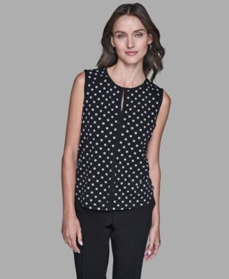 KARL LAGERFELD PARIS - Women's Sleeveless Top