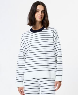 Women's Marley Knit Long-Sleeve Striped Sweater