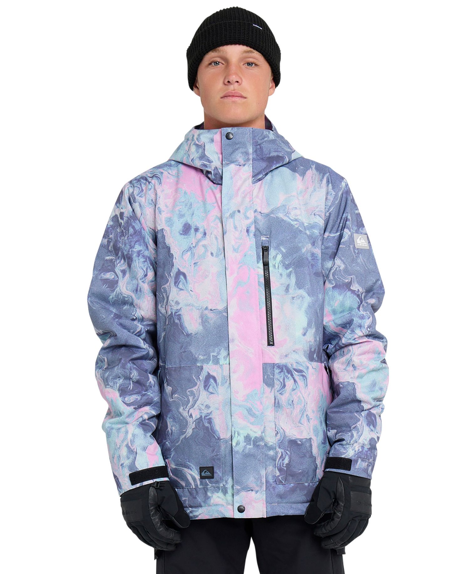 Men's Mission Printed Long-Sleeve Jacket