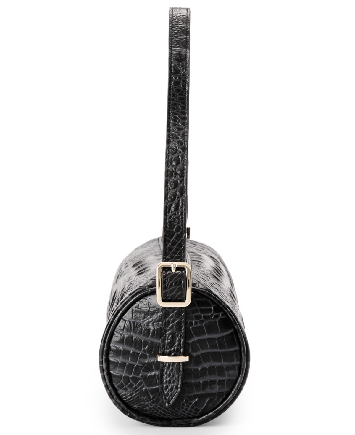Brahmin Billie Barrel Shoulder Bag In Black