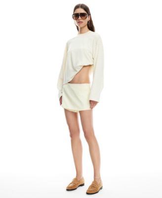 Women's Bloom Round-Neck Long-Sleeve Top