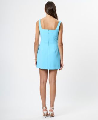 Women's Azra Slide Slit Sleeveless Mini Dress