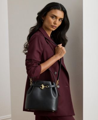 Small Leather Blaike Bucket Bag