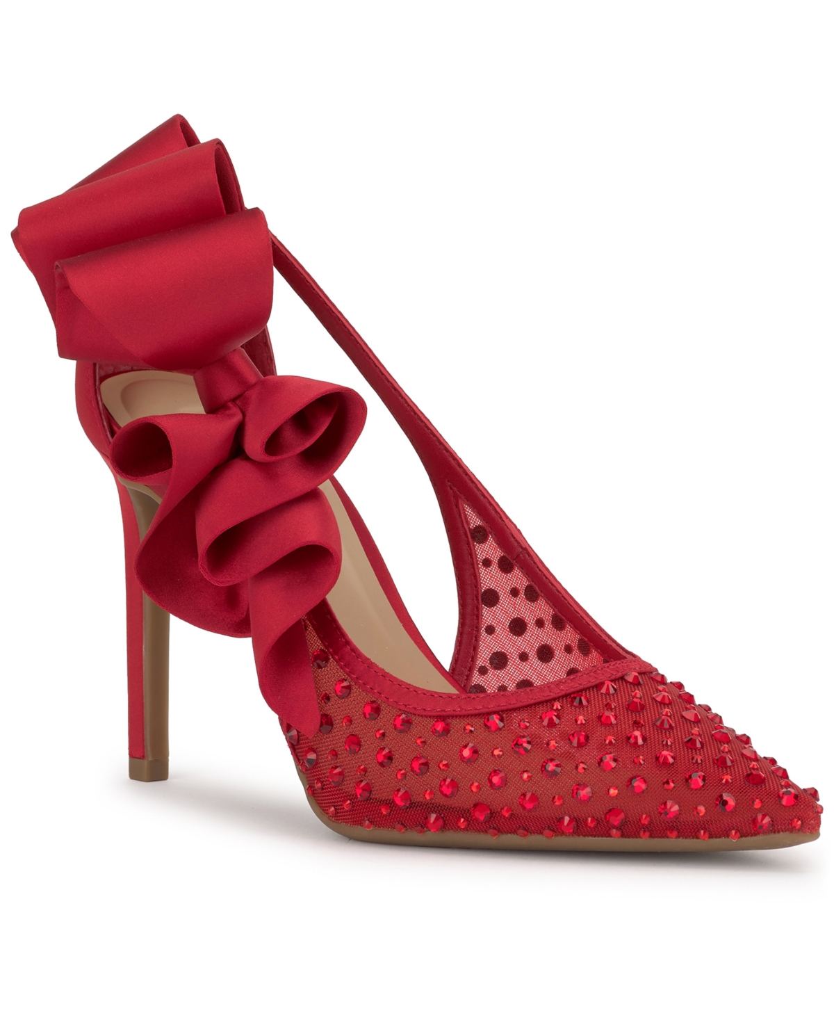 Inc International Concepts Women's Shira Evening Pumps, Macy's Exclusive In Red