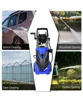 3000 PSI Electric High Pressure Washer With Patio Cleaner