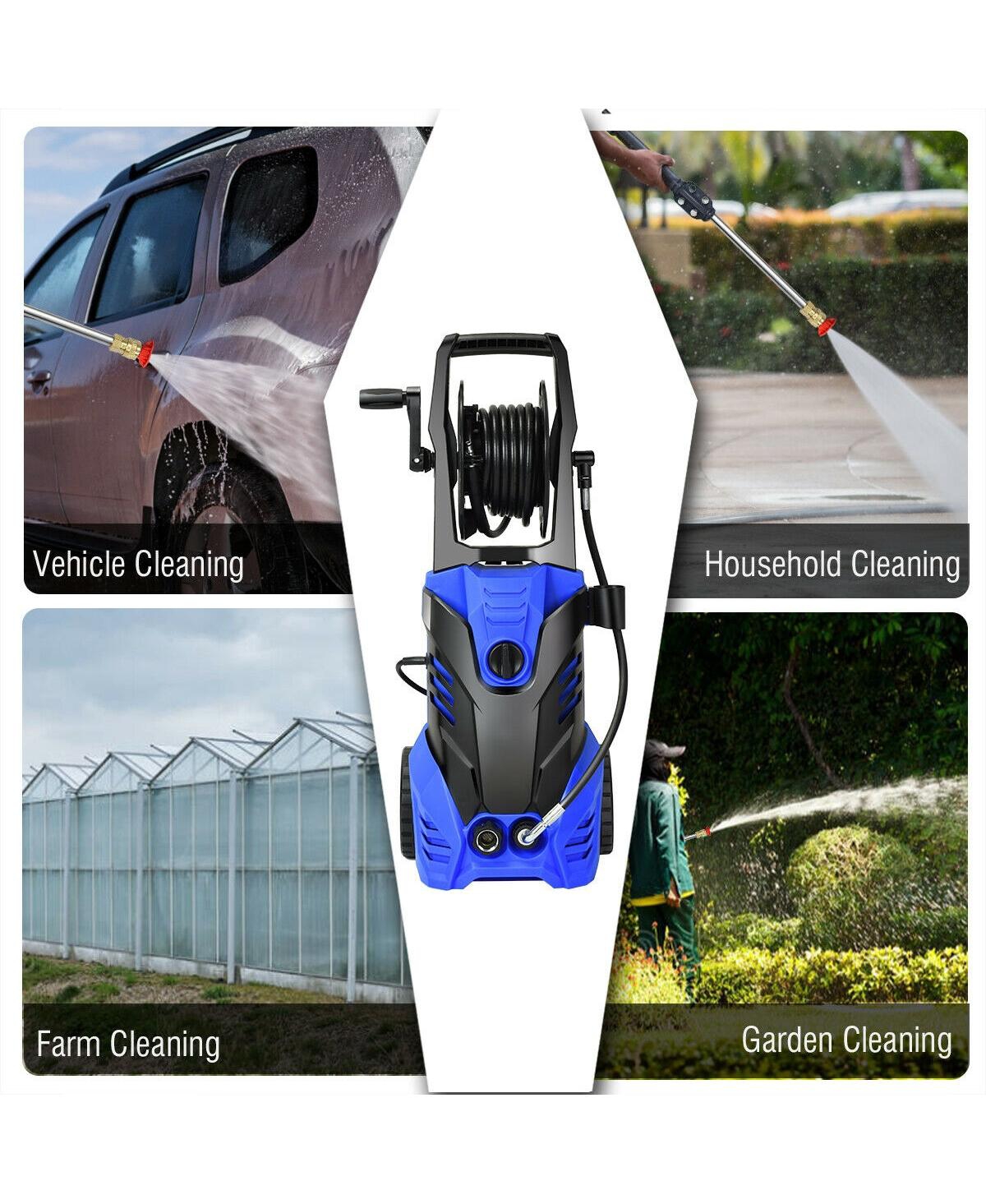Sugift 3000 Psi Electric High Pressure Washer With Patio Cleaner