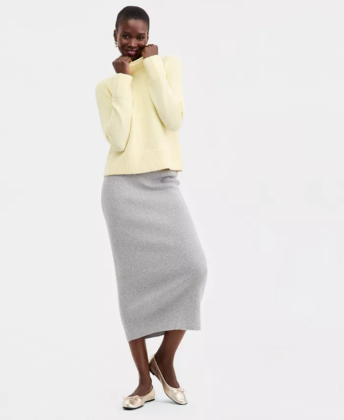 Women's Roll Mock-Neck Sweater - thumbnail 7