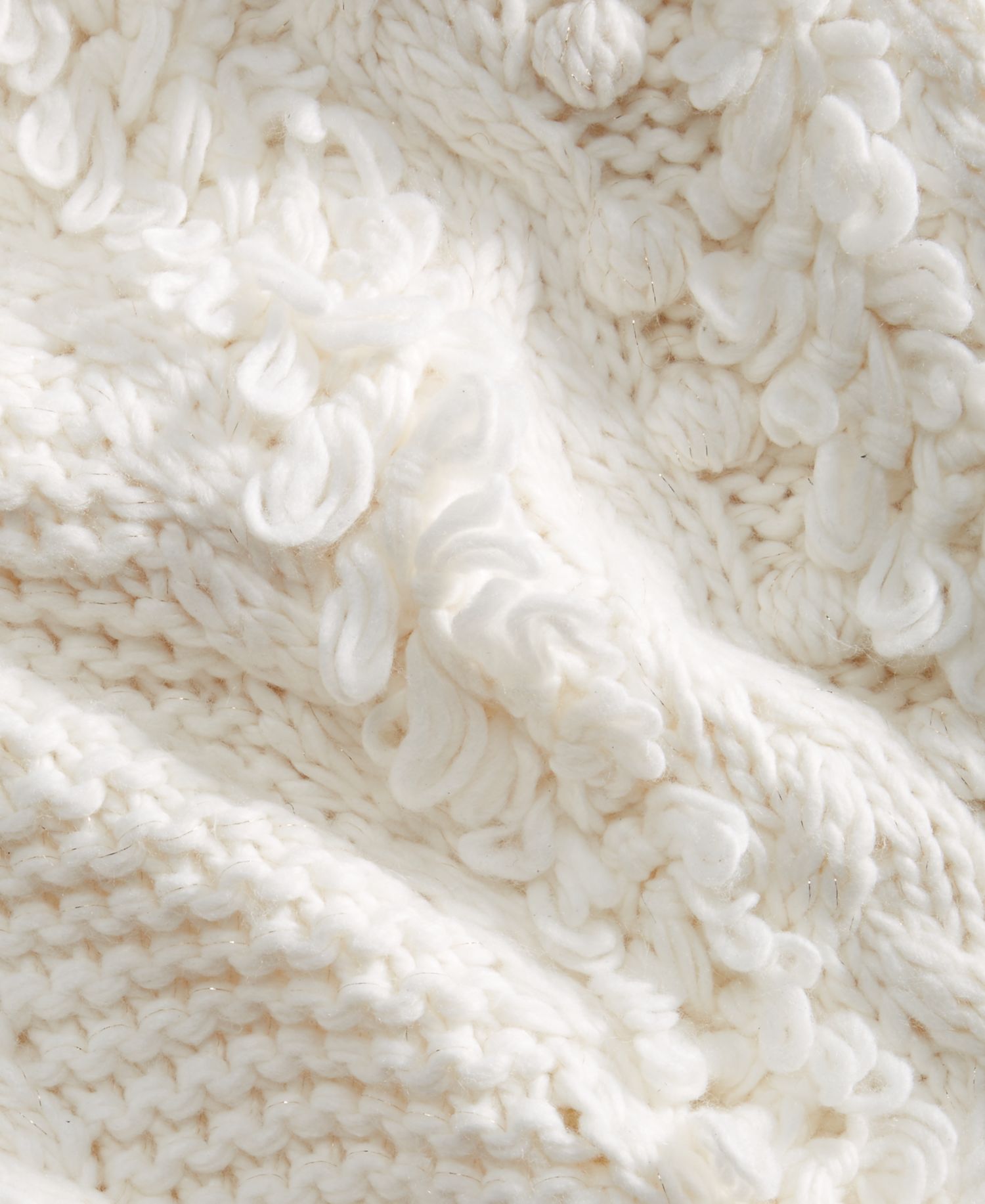 Women's Chunky Loop Cardigan Sweater