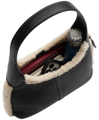 Brooklyn Medium Shearling Shoulder Bag 28