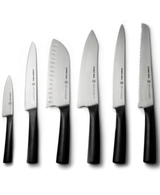 Carbon 6, 7-Pc. Knife Block Set