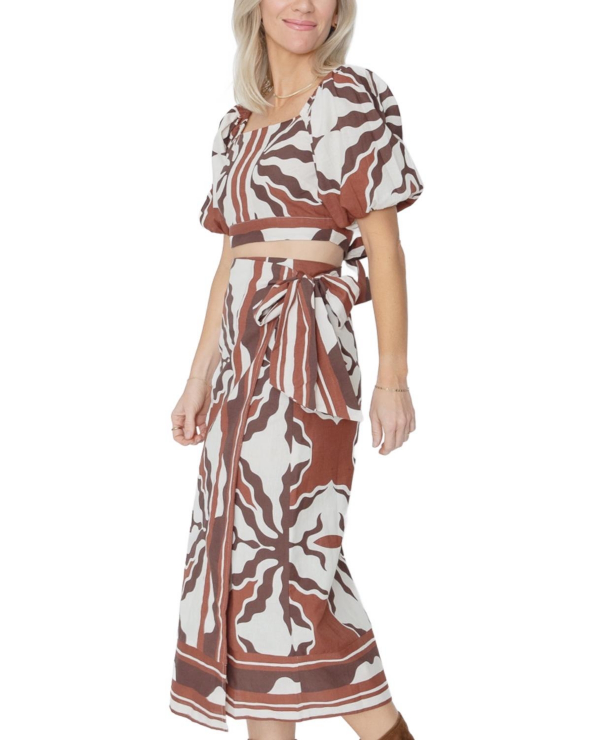 West of Women's Christine Wrap Skirt