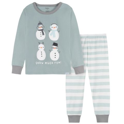 Пижамный комплект Fitting, 2 предмета — Gerber, цвет: Снежный