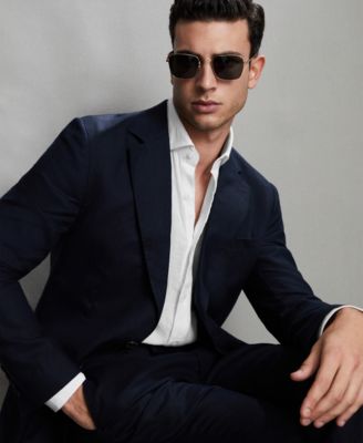 Men's Linen Button-Through Shirt