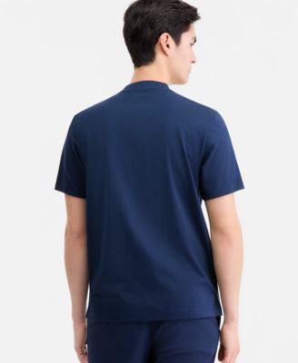 Men's Short-Sleeve Mercerized Cotton Baseball Polo Shirt, Macy's Exclusive