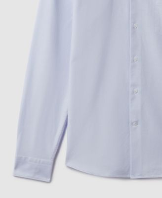 Men's Slim-Fit Button-Down Collar Cotton Oxford Dress Shirt