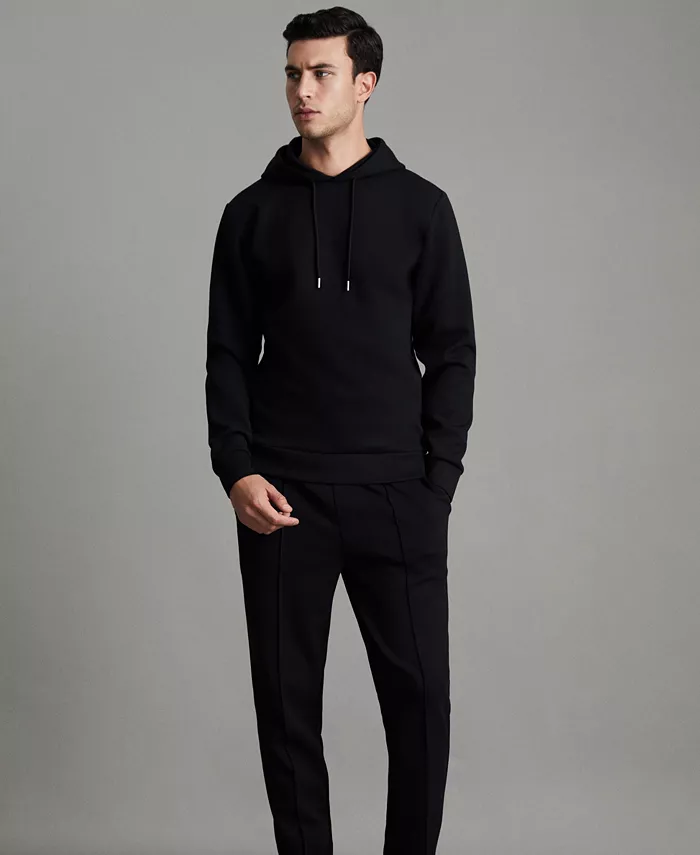 Men's Fabien Interlock Jersey Drawstring Hoodie - thumbnail 3