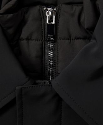 Men's Hybrid Removable Funnel Neck Overcoat