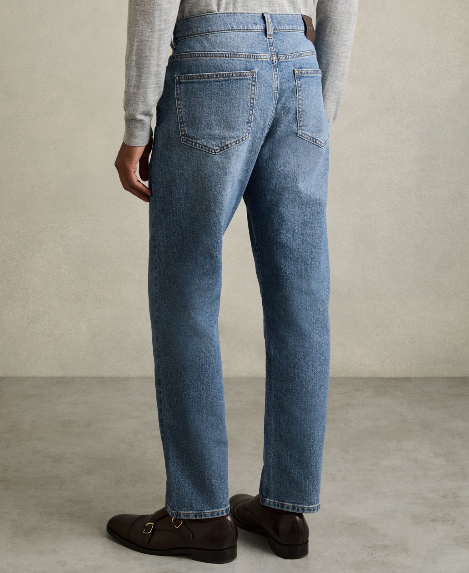 Men's Bishopsgate Straight-Leg Jeans