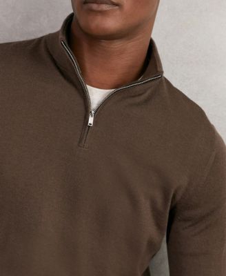 Men's Merino Wool Half-Zip Sweater