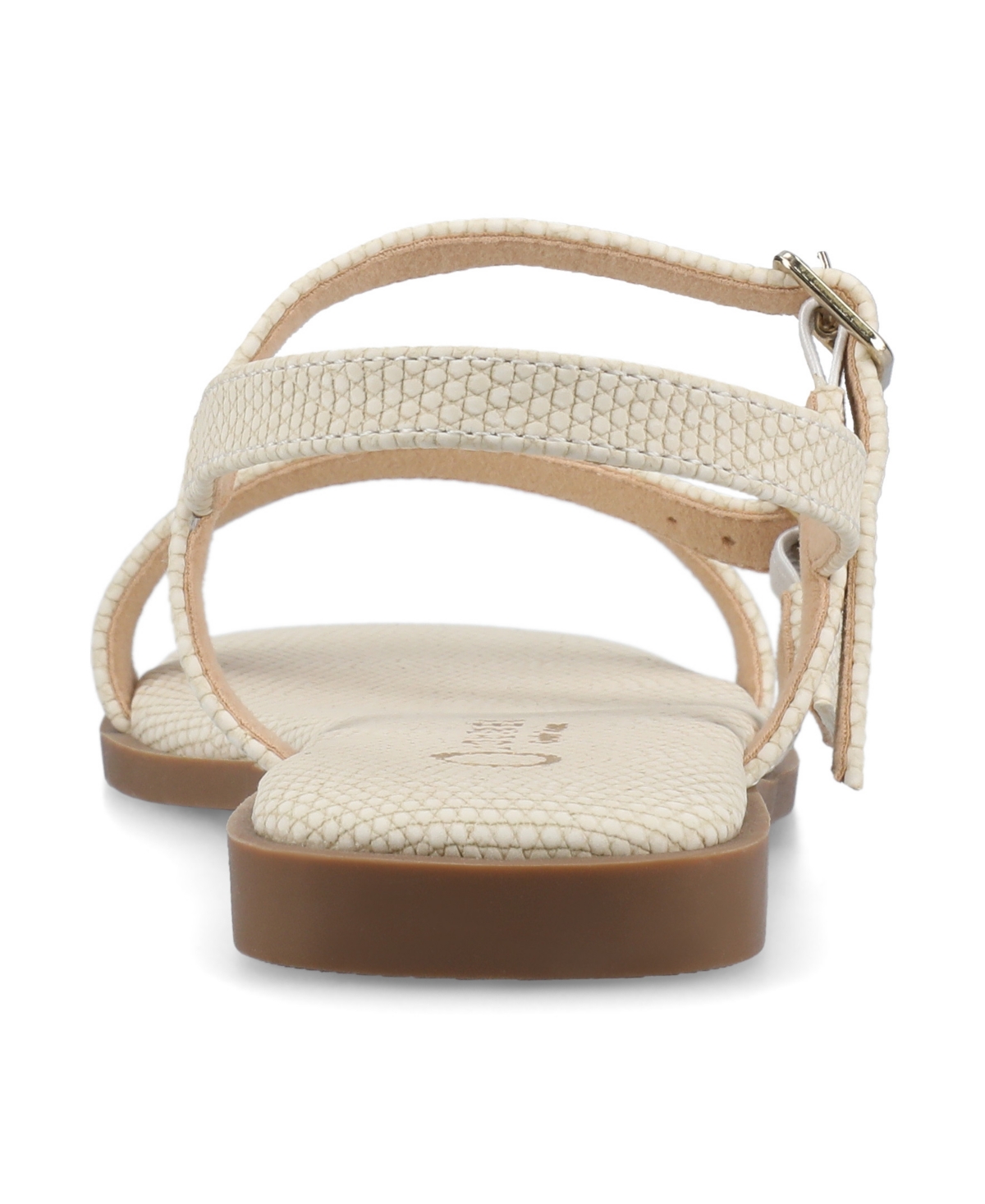 Journee Collection Women's Brianna Open Toe Ankle Strap Sandals