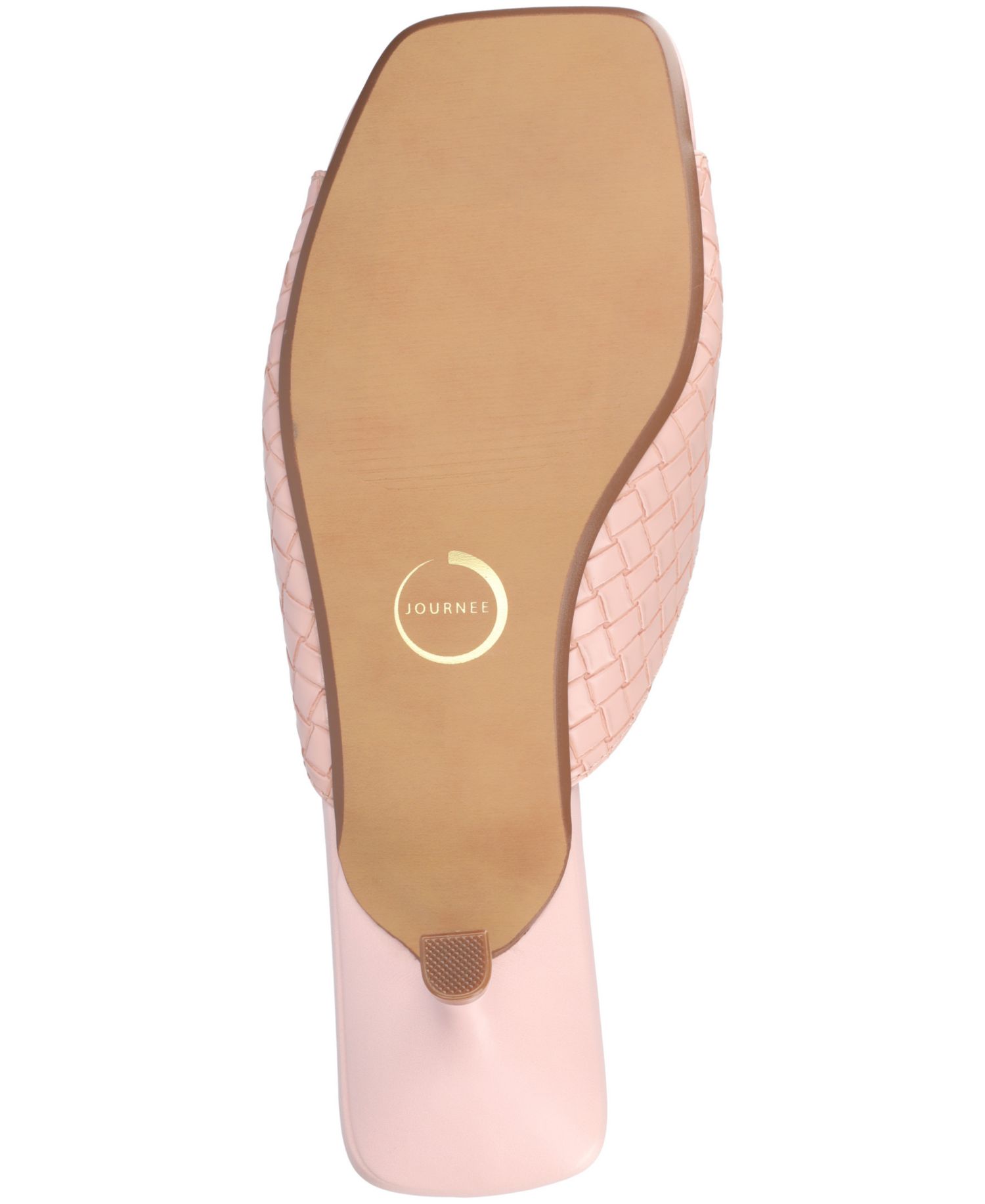 Women's Larna Square Toe Slip On Kitten Heels