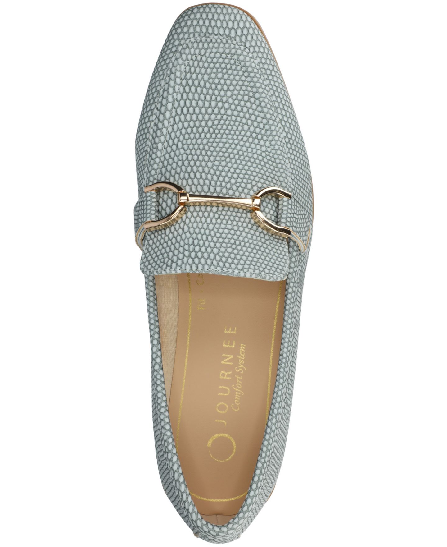 Женские туфли Journee Collection Mizza Slip-On, цвет: Синий — фото 4