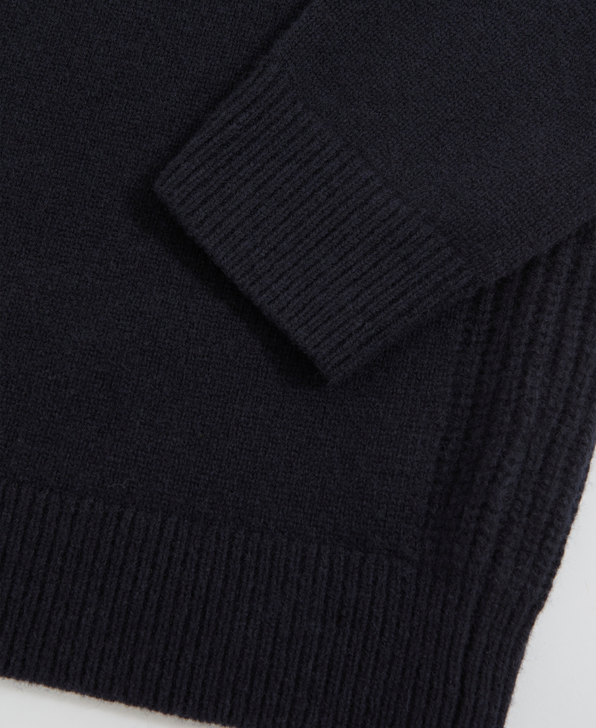Reiss Foulton Crewneck Sweater In Blue