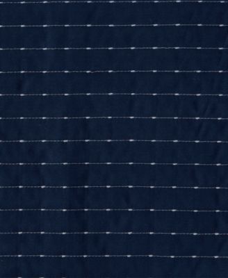 Embroidered Pick Stitch Microfiber 3-Pc. Quilt Set, Full/Queen