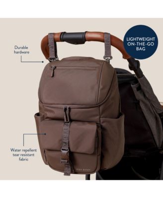 Baby BELONG TOP OPEN BACKPACK WOVEN CHOCOLATE