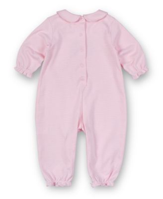 Baby Girls Stripe Knit Longall With Rocking Horse