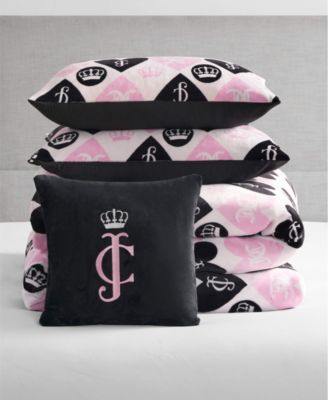 Plush Reversible Queen Heart Logo 4-Pc. Comforter Set, Full/Queen