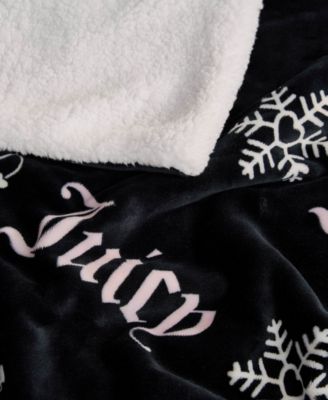 Plush Reversible Sherpa Throw, 50"x 60"