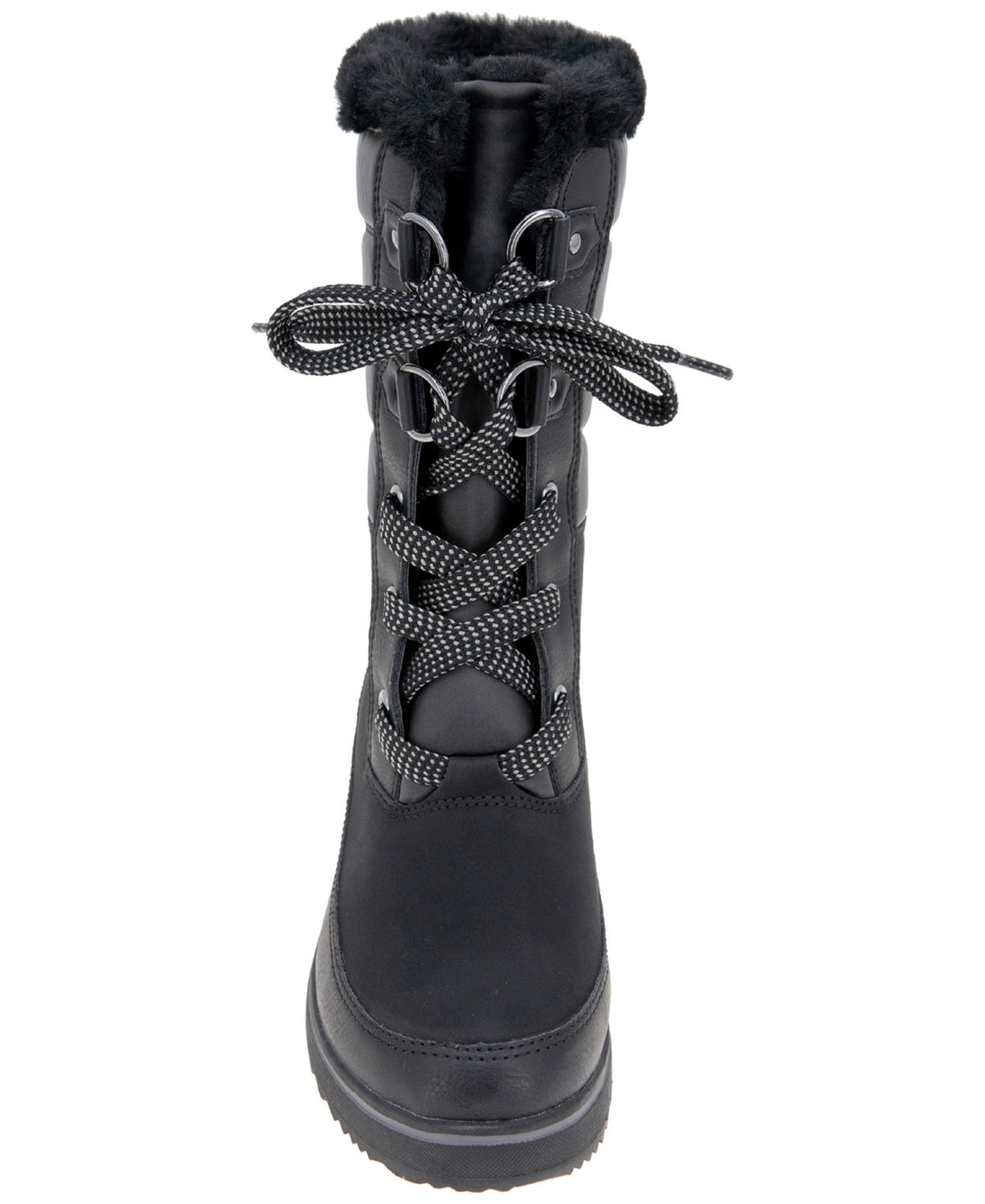 Jbu Women's Summit Cold-weather Boots In Black