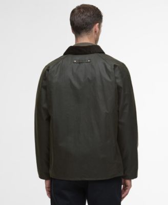 Men's Short Lorden Wax Mac Collar Jacket