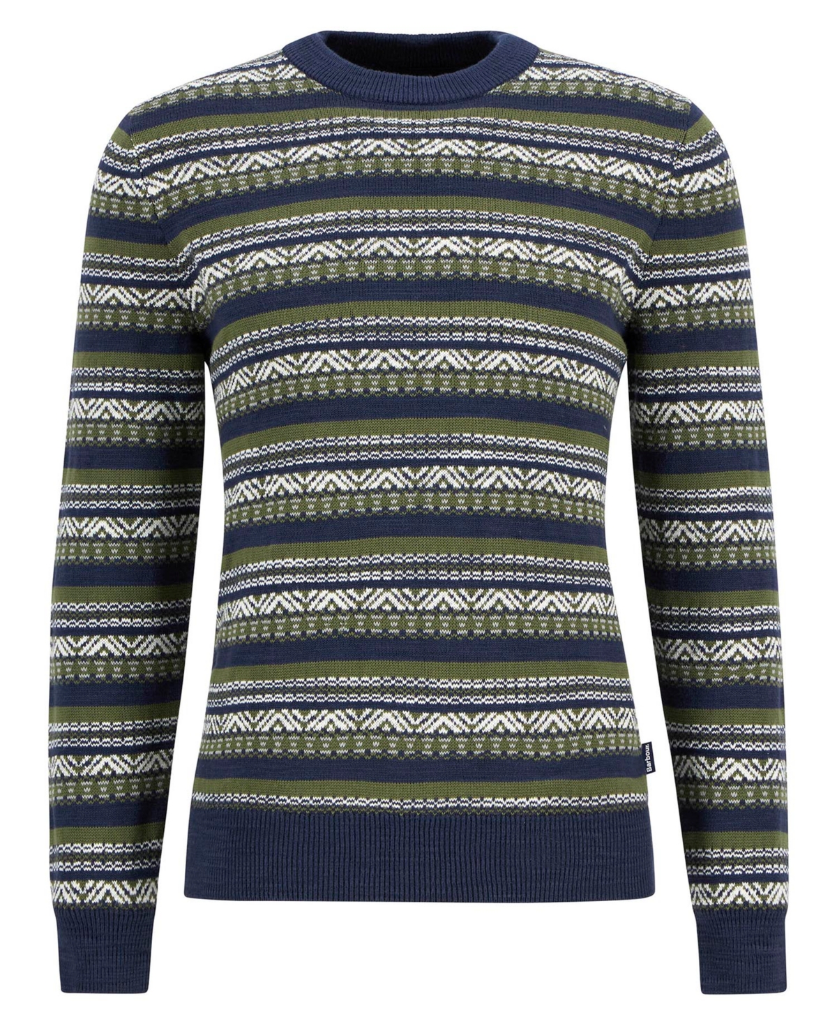 Barbour Men's Topcliffe Fairisle Crewneck Sweater