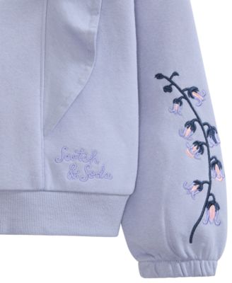 Girls' 4-6X Fleece Sweatshirt and Joggers, 2-Piece Set