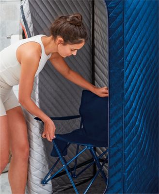 Steam Sauna and Red Light Therapy Portable Spa