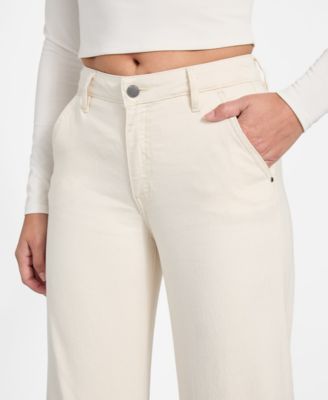 Women's Zoya Wide Leg Stretch Denim Jeans