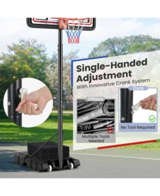 Portable Basketball Hoop Adjustable Basketball Goal System
