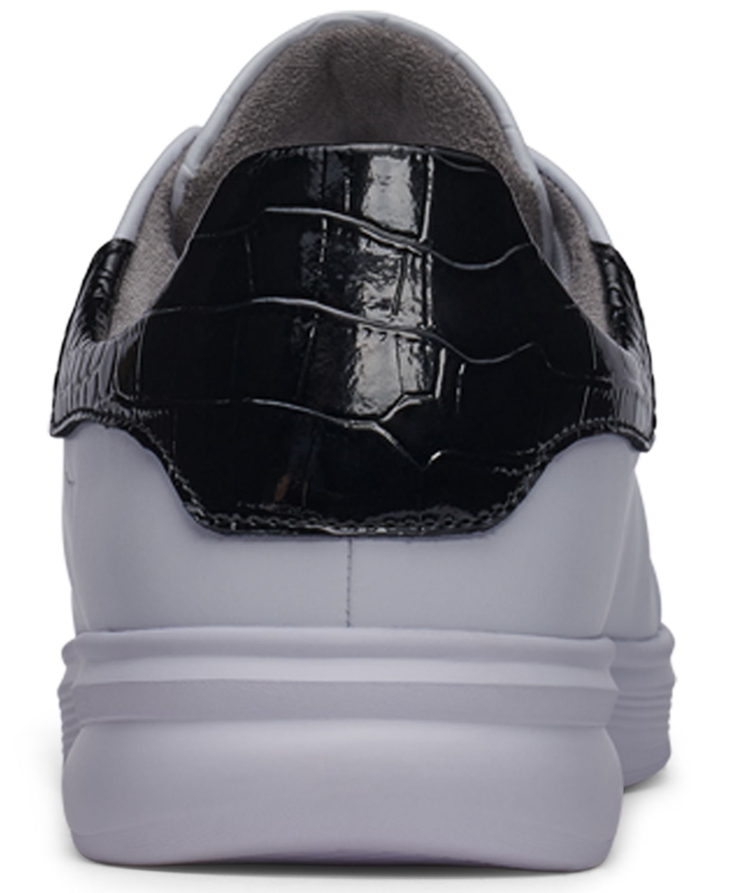 Men's Round Toe Leather Sneakers