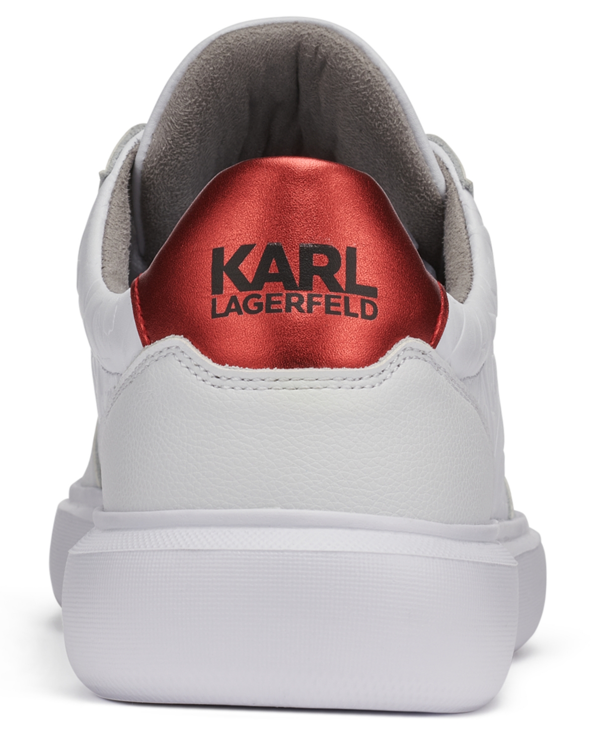 Karl Lagerfeld Paris Men's 3D Logo Stamp Sneakers