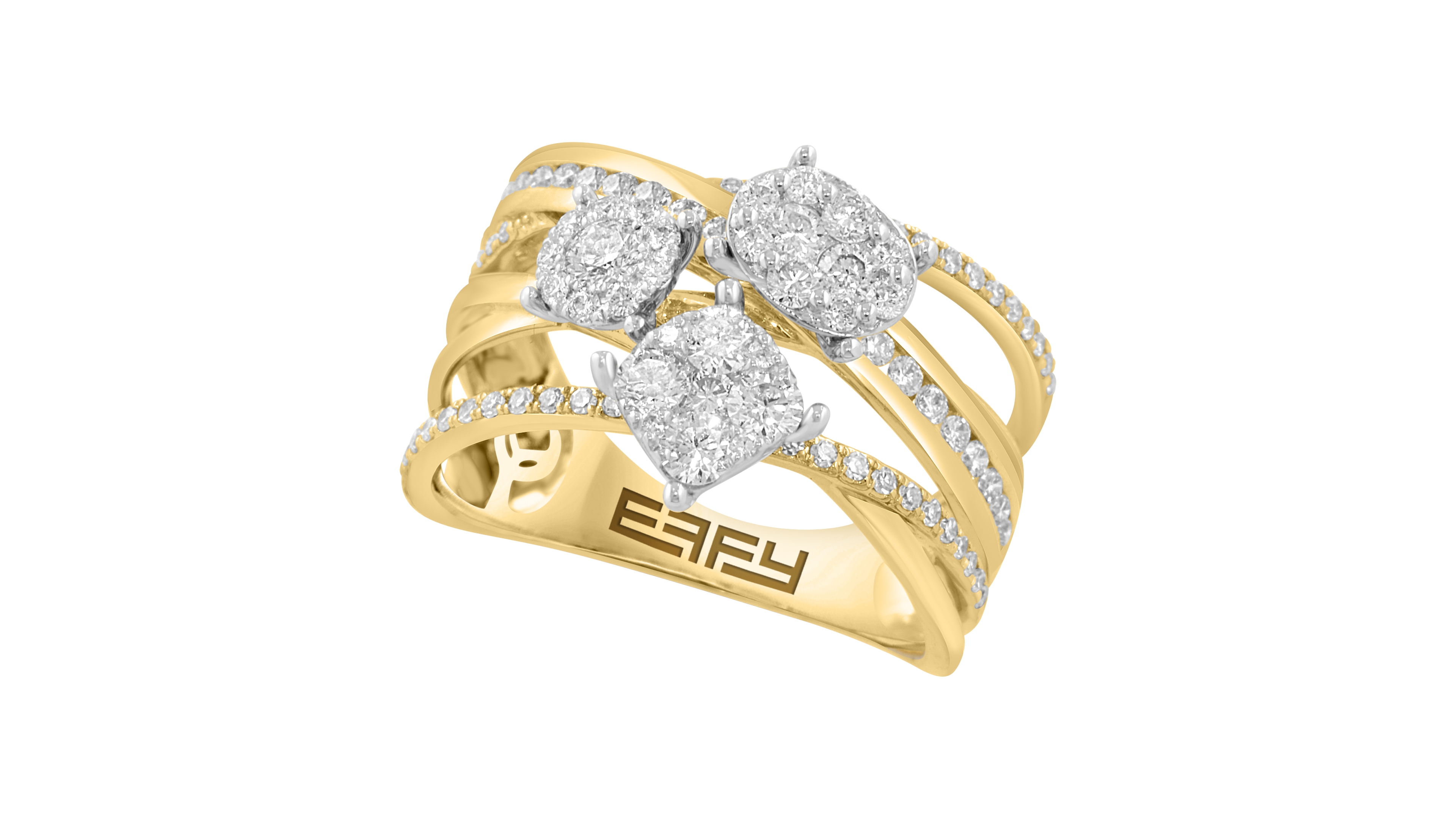 Effy Collection Diamond Ring (1 ct. t.w.) in 14K Yellow Gold