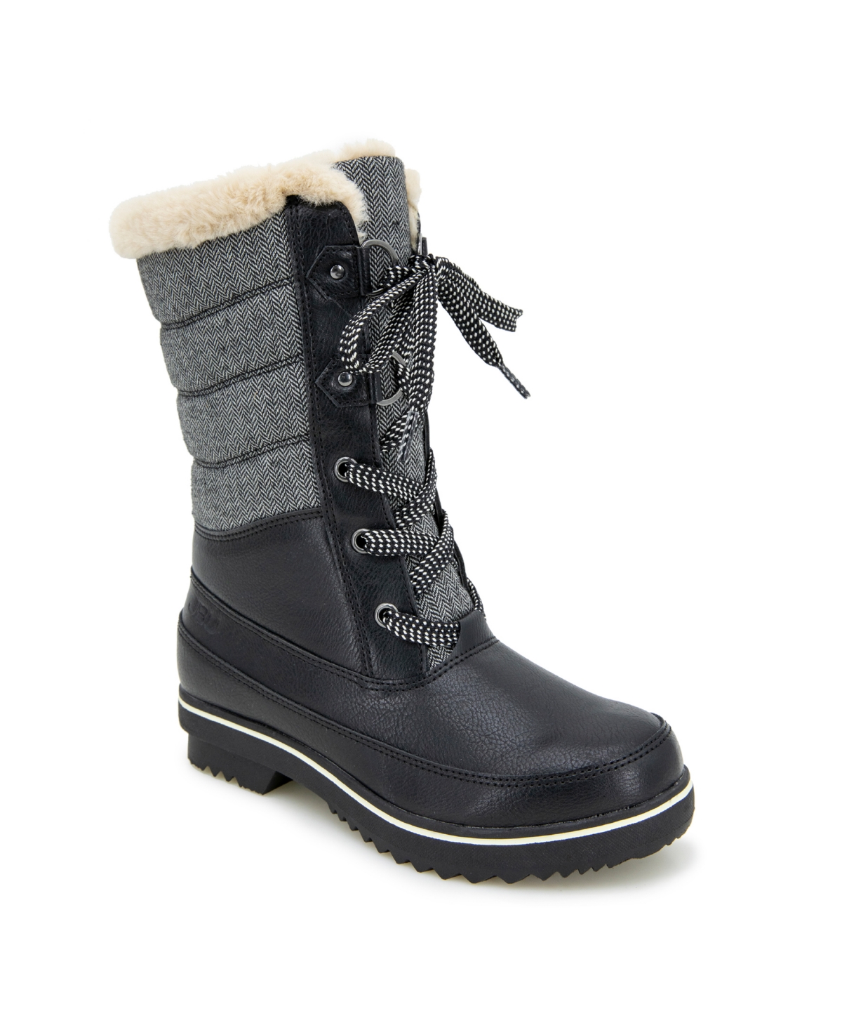 Jbu Women's Summit Cold-weather Boots In Black
