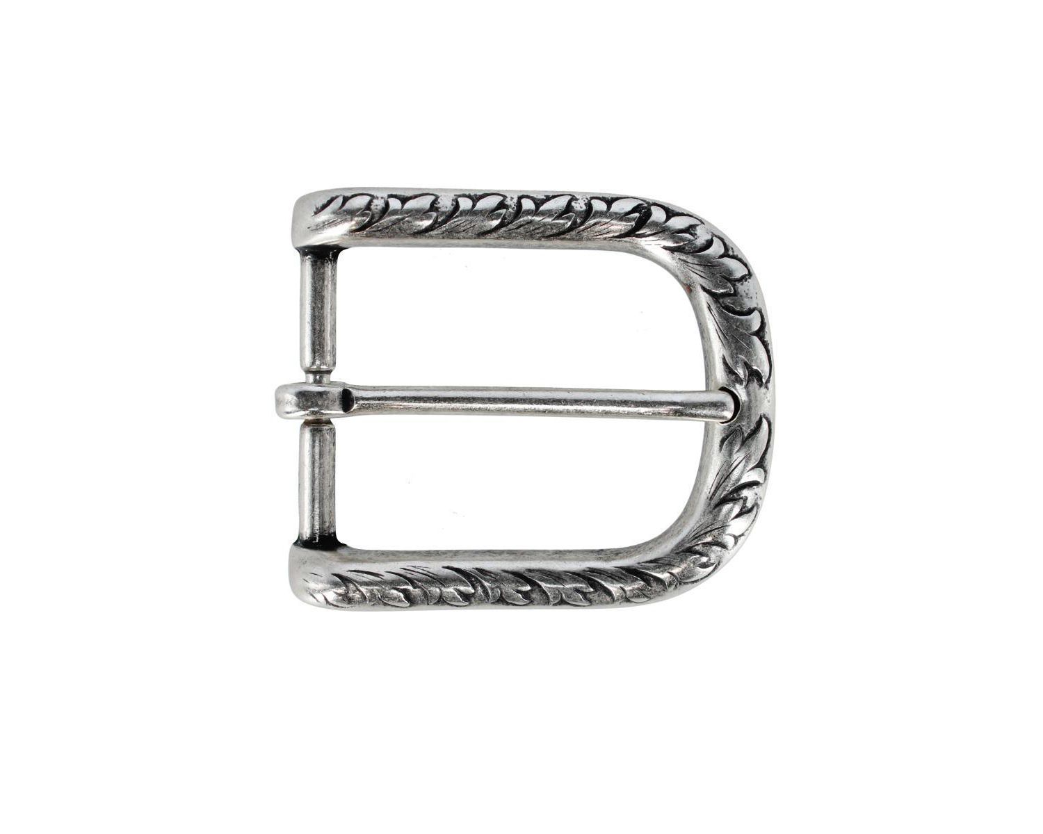 Men's 35mm Italian Distinct Vineyard Solid Brass Harness Belt Buckle