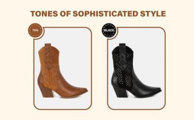 Womens Prosia Woven Cowboy Boots