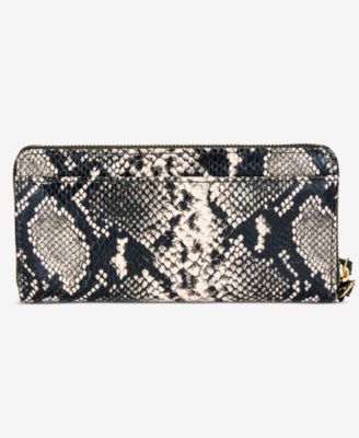 Hazell Snake Zip Around Wallet, Exclusively at Macy's 