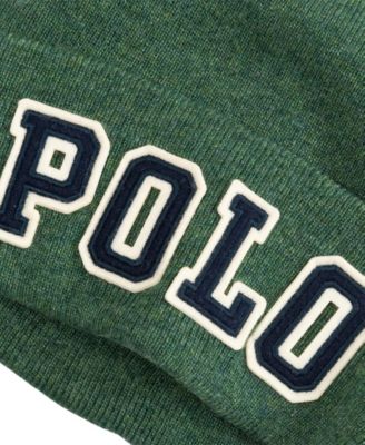 Men's Polo Patch Beanie Hat