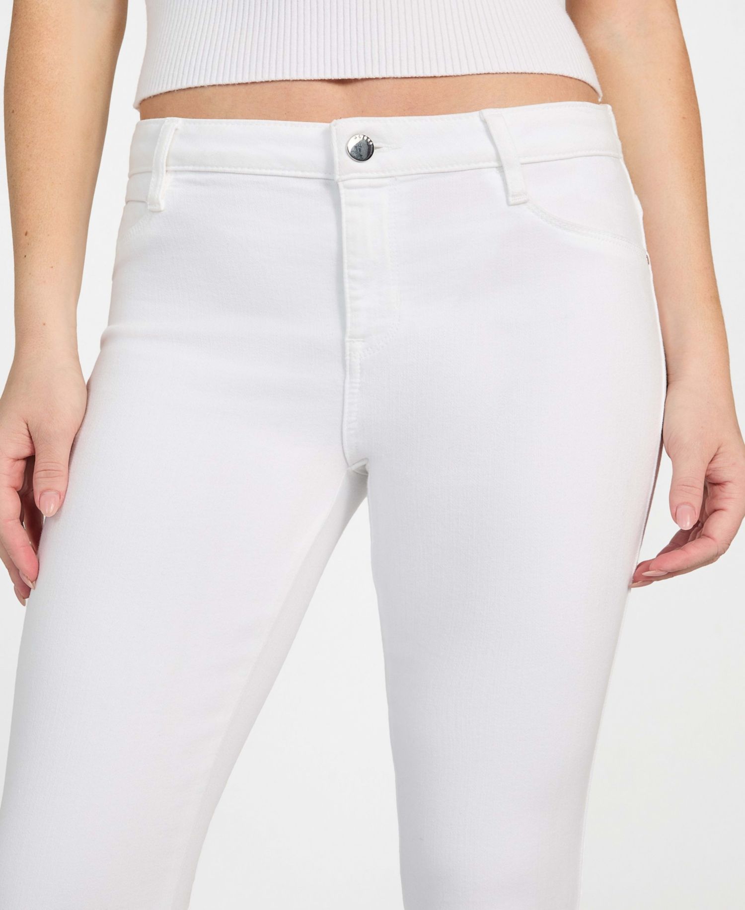 Женские сексуальные облегающие джинсы средней посадки Curve Skinny